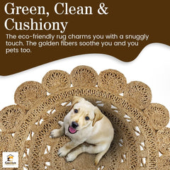 Skotor Living Handwoven Jute Area Rug