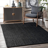 Skotor Living Round jute rug