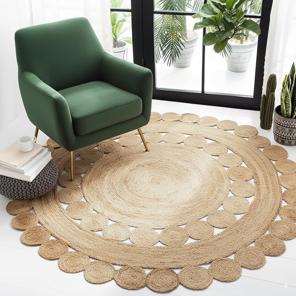 Skotor Living Jute Area Rug