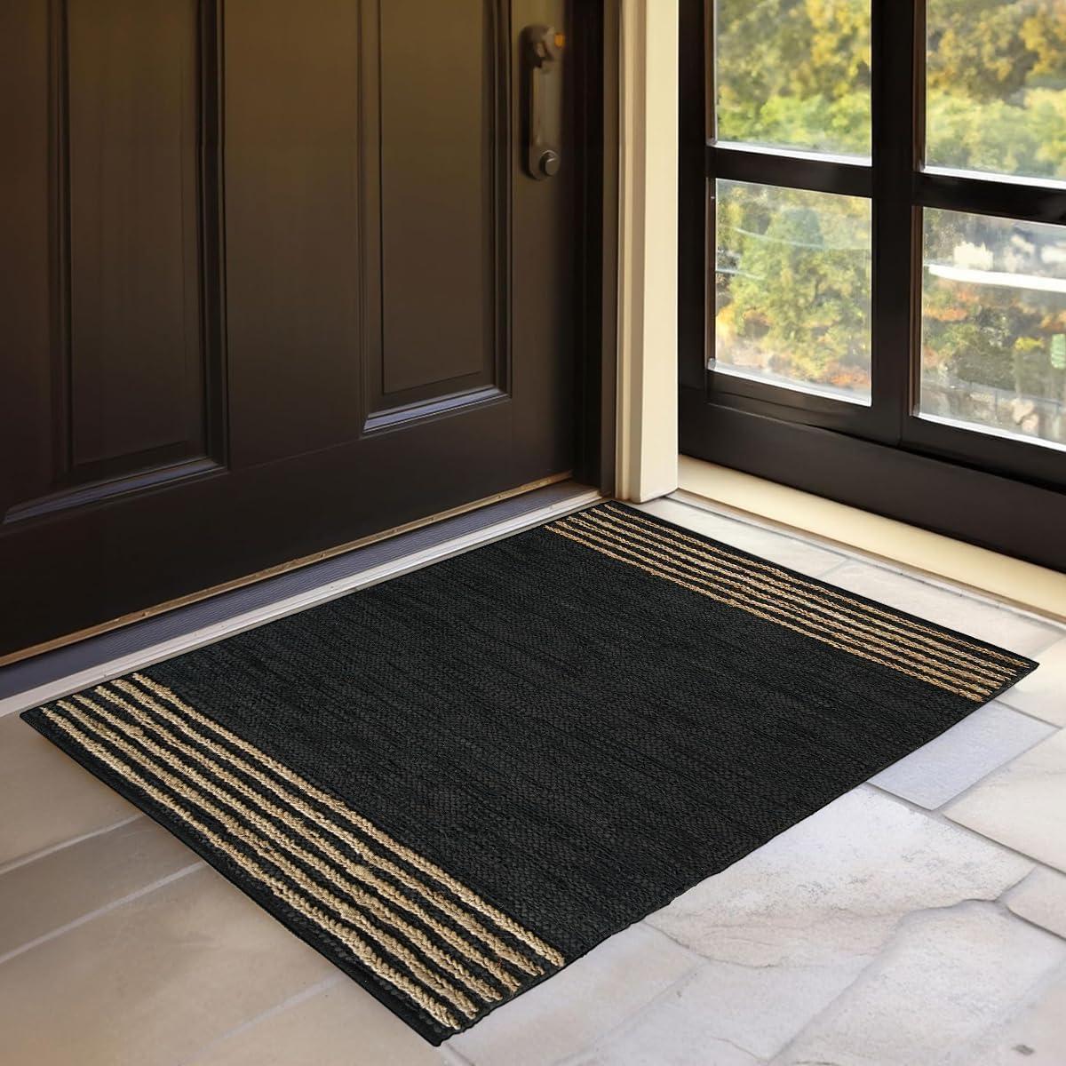 Skotor Living Jute Cotton Area Rug