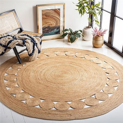 Skotor Living Handwoven  Jute Area Rug