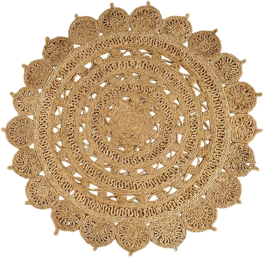 Skotor Living Handwoven Jute Area Rug