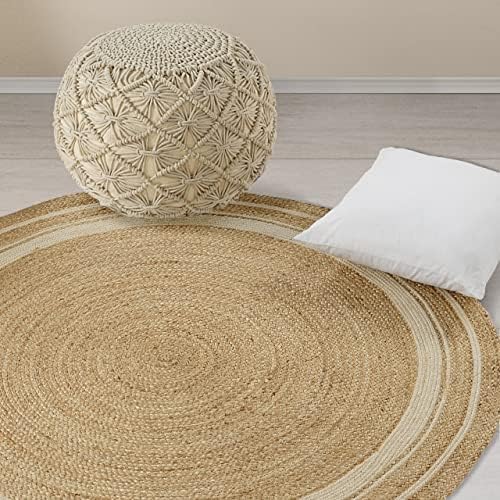 Skotor Living Handwoven  Jute Area Rug