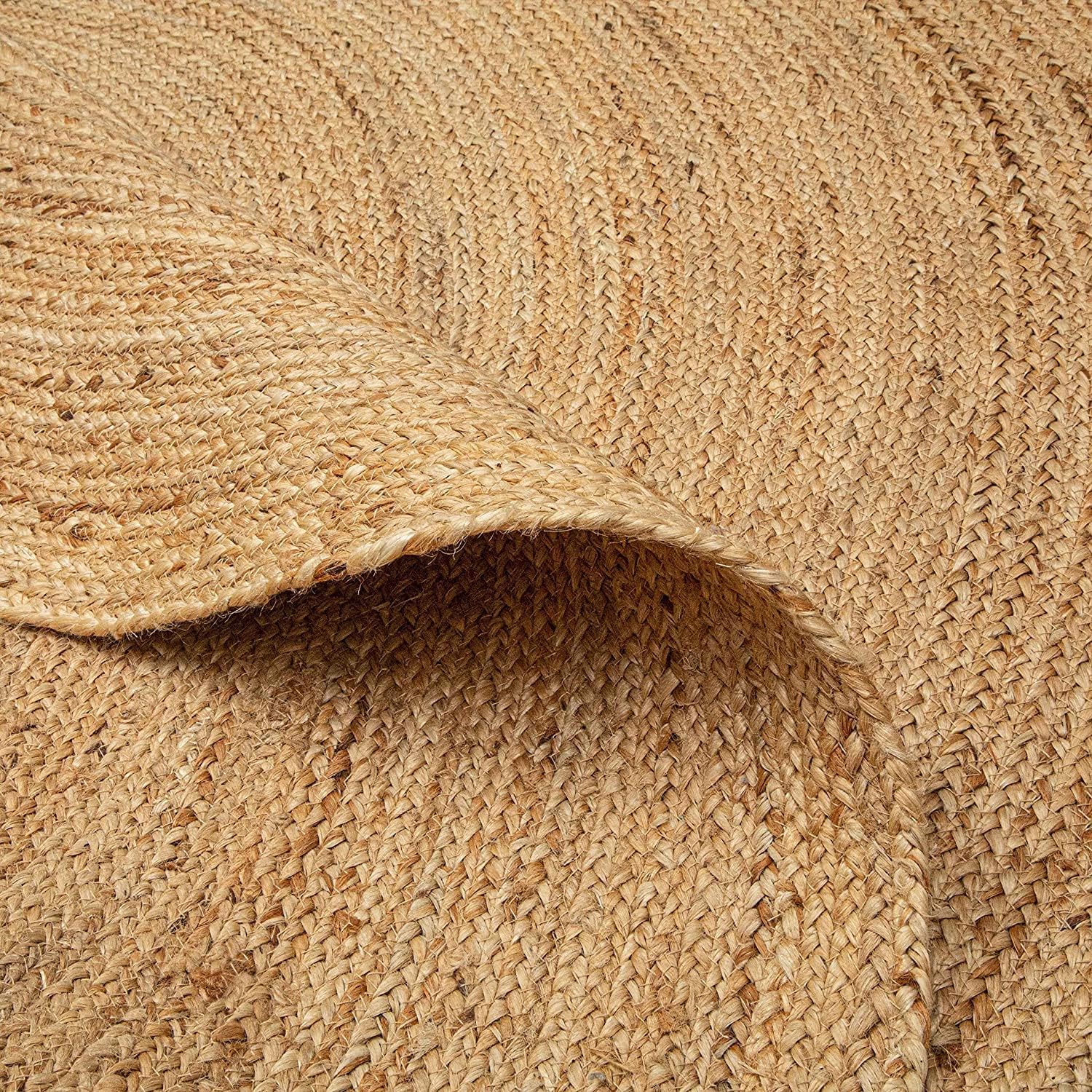 Skotor Living Handwoven Natural Jute Rug