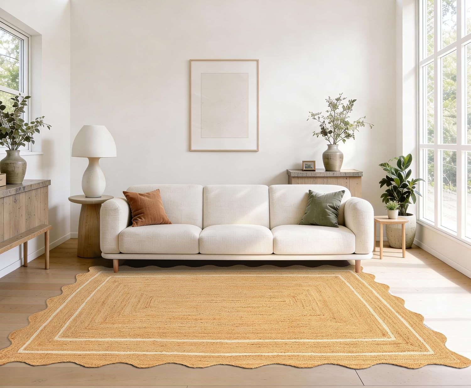 Skotor Living Jute Area Rug
