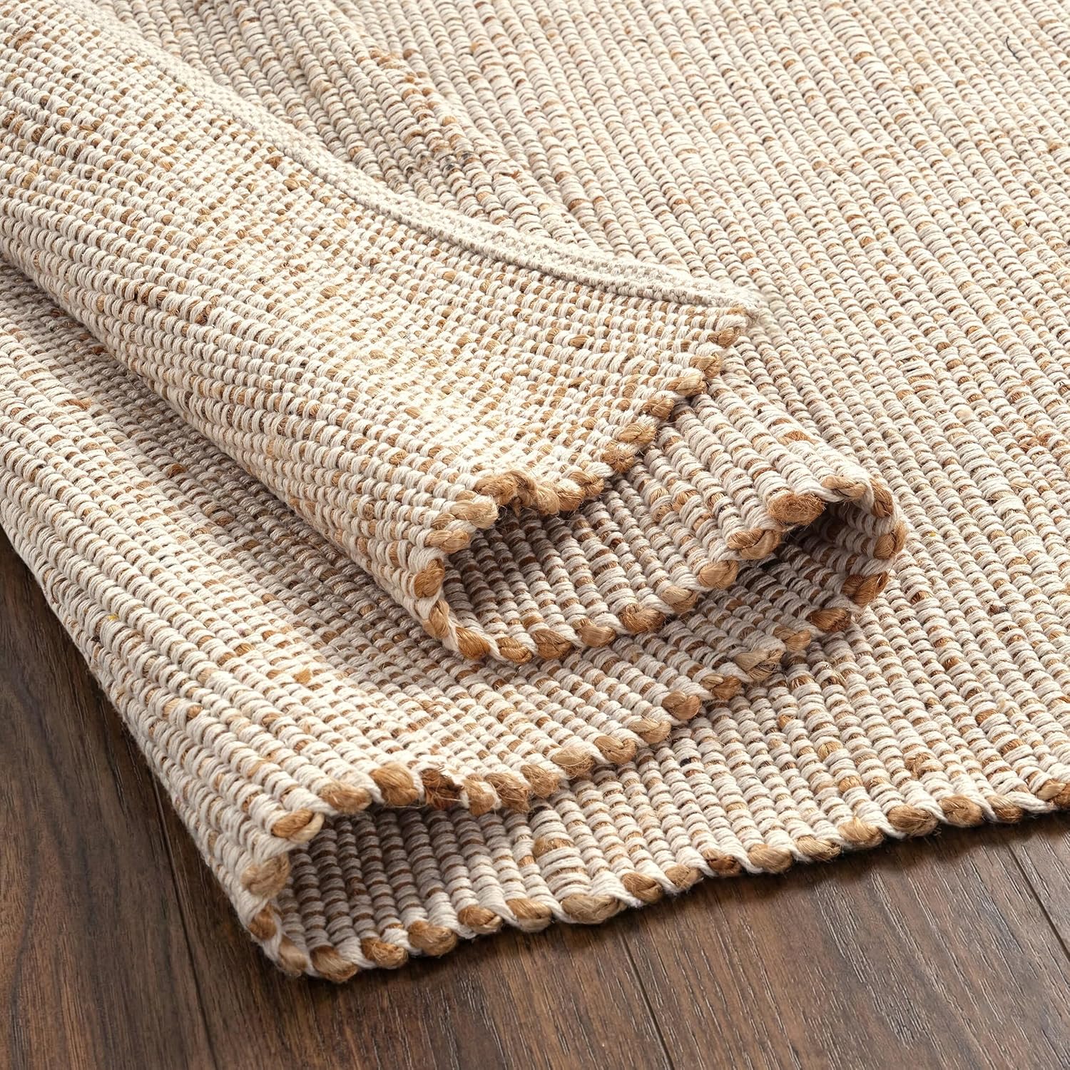 Skotor Living Jute Cotton Area Rug
