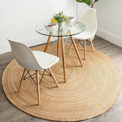 Skotor Living Handwoven Natural Jute Rug